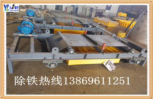 電磁自卸除鐵器，遼寧電磁自卸式除鐵器技術(shù)參數(shù)工作視頻_國家標(biāo)準(zhǔn)_遼寧電磁自卸式除鐵器技術(shù)參數(shù)訂做配電箱型號