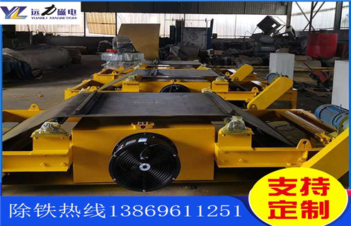 超強自卸式電磁除鐵器，江西超強自卸式電磁除鐵器_選型_江西超強自卸式電磁除鐵器價格工作原理_價格